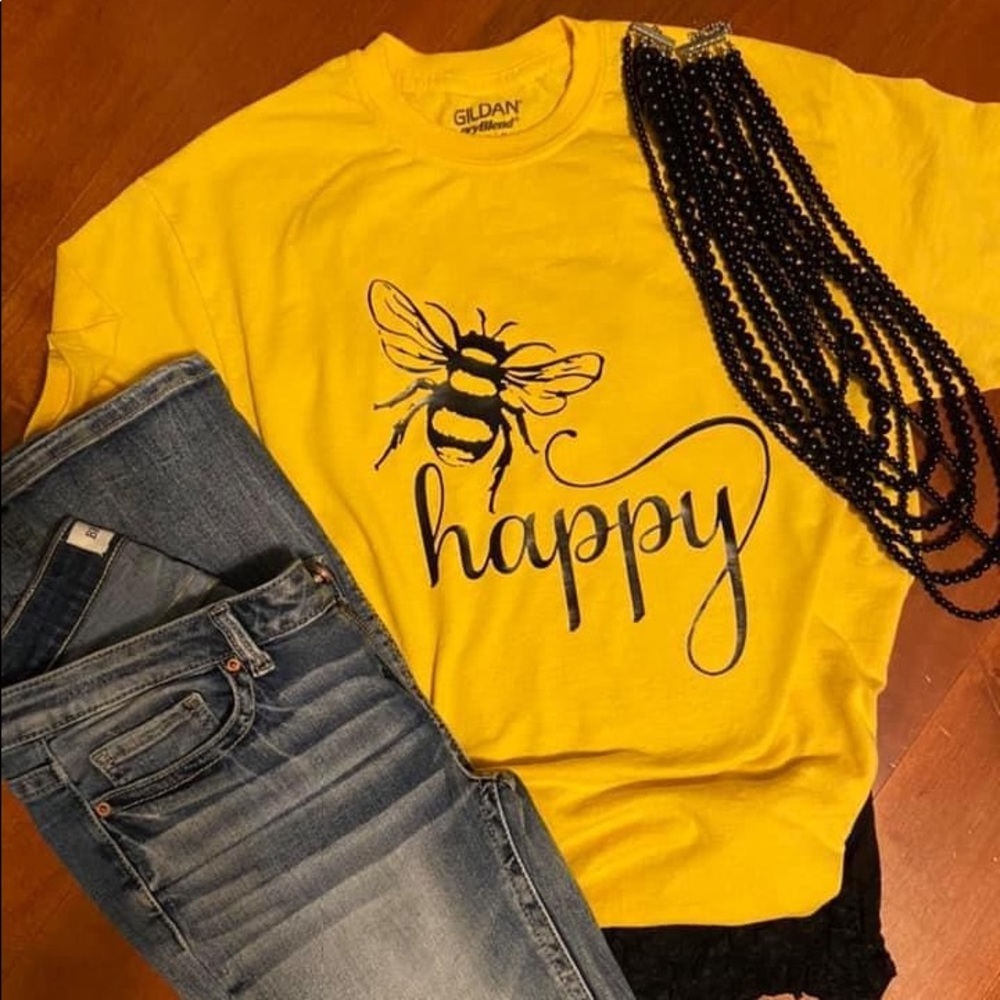 Be Happy Custom Shirt